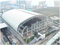 國(guó)華徐州發(fā)電有限公司-2×1000MW-機(jī)組儲(chǔ)煤場(chǎng)防塵封閉改造EPC工程